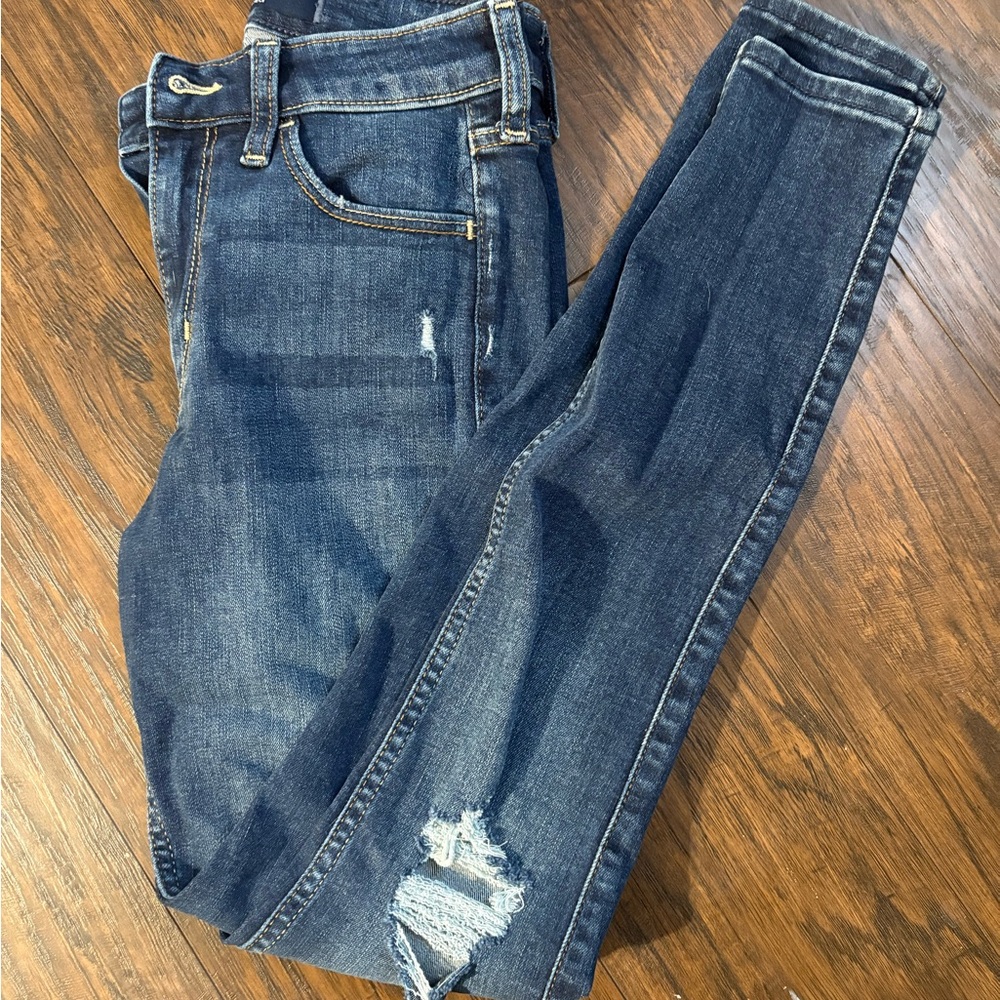 Hollister Dark Blue Skinny Jeans